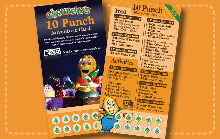 10 Punch 2023 Adventure Card