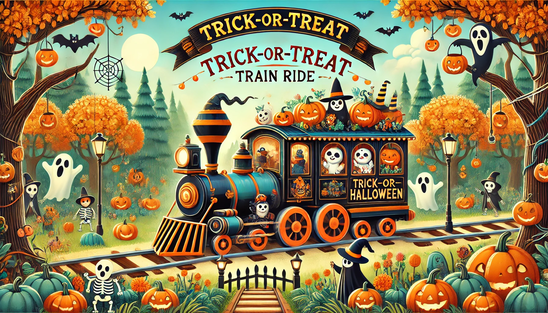 Trick-or-Treat Train Ride
