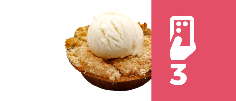 Apple Cobbler Sundae | 3 Punch