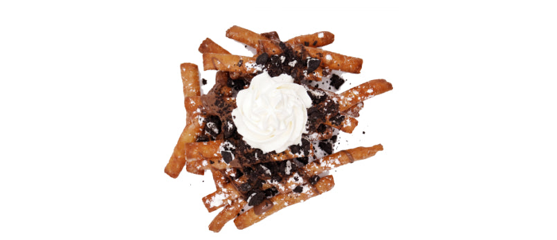 Oreo Explosion Funnel Cake Fries