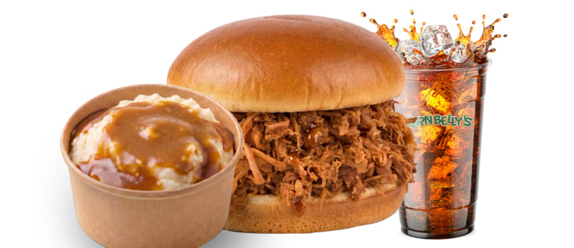 Combo Pulled Pork Sandwich
