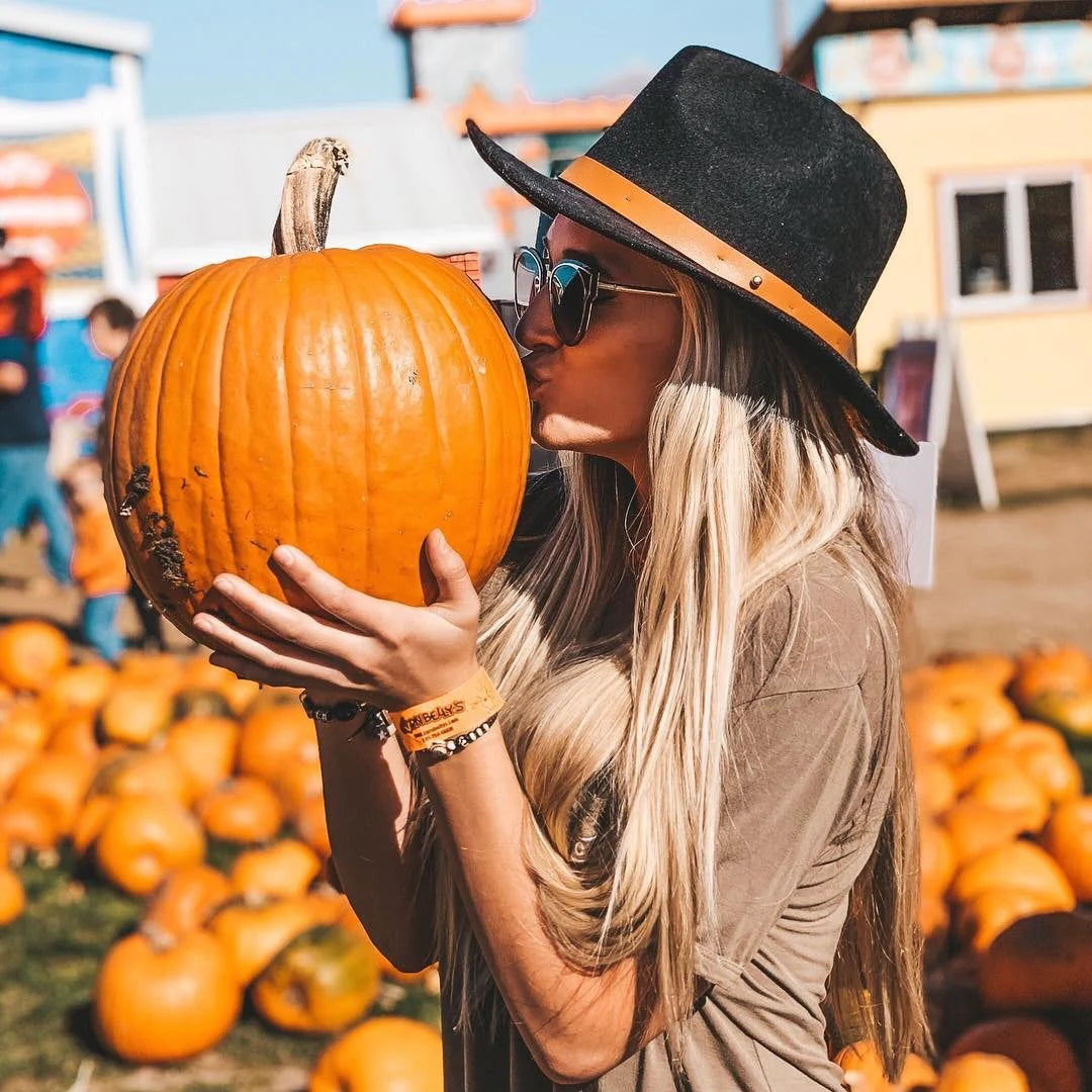 Looking for the perfect pumpkin? Our location at Thanksgiving Point is home to thousands of pumpkins that have been brought in from the patch and are located near our entrance/exit in a pumpkin courtyard. If you visit our Spanish Fork location, however, you can pick them straight from the patch yourself!