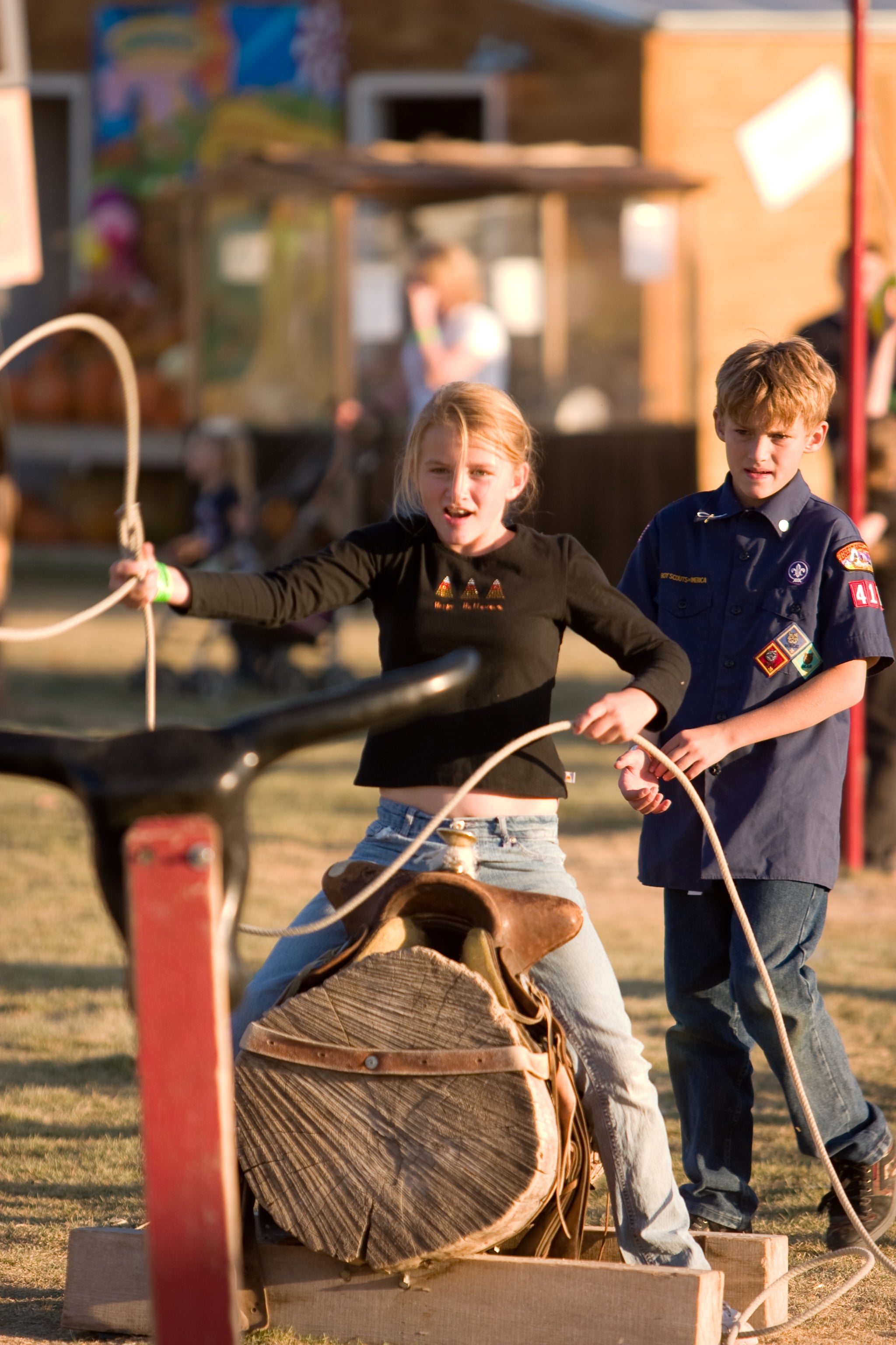 horse roping