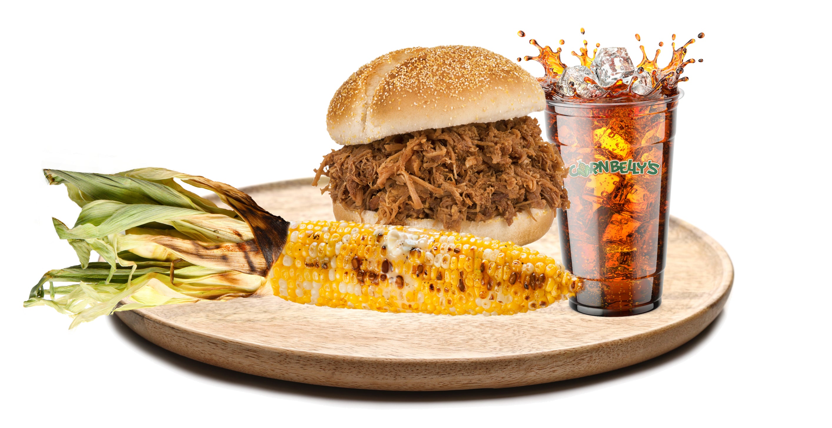 Combo Pulled Pork Sandwich