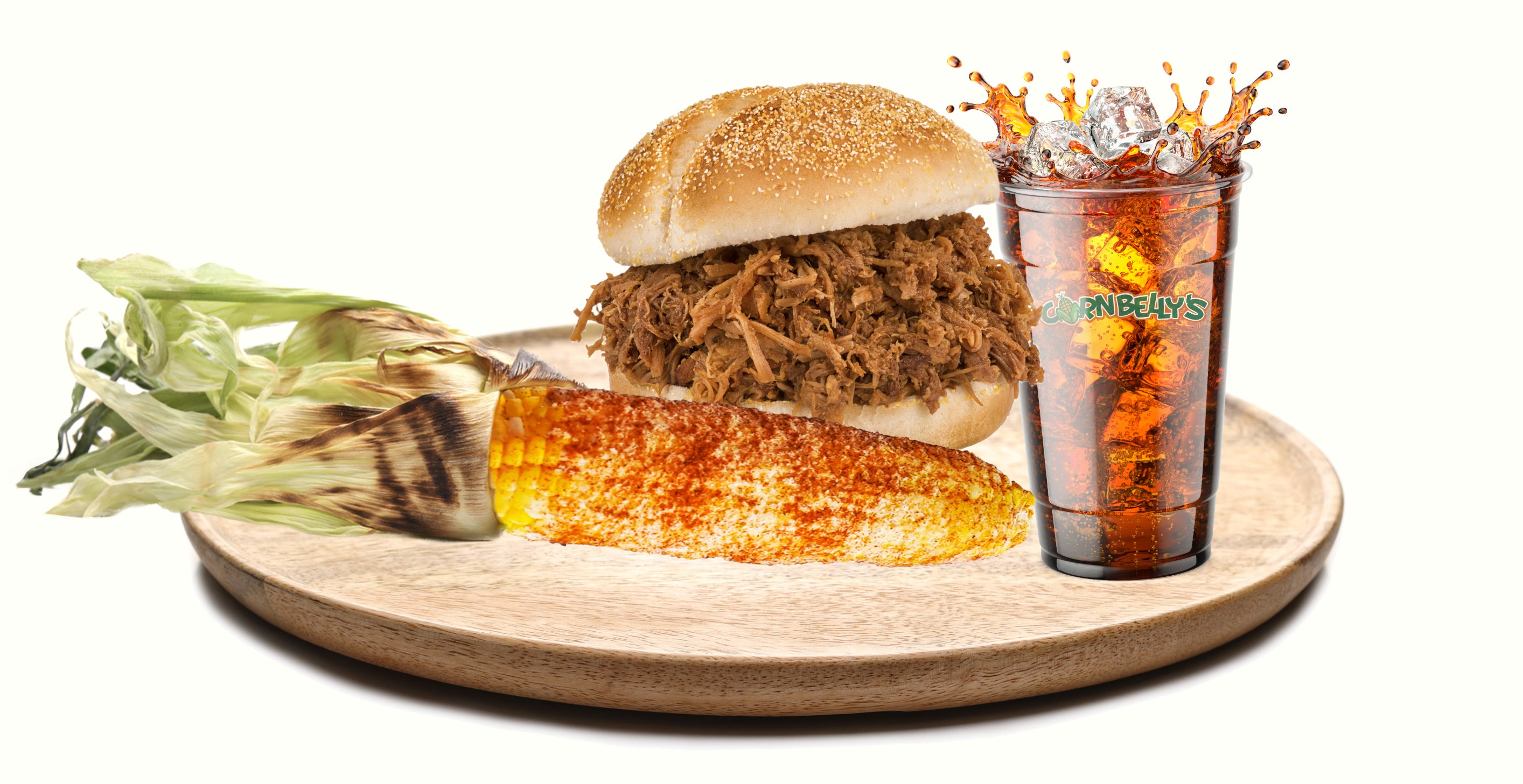 Combo Pulled Pork Sandwich