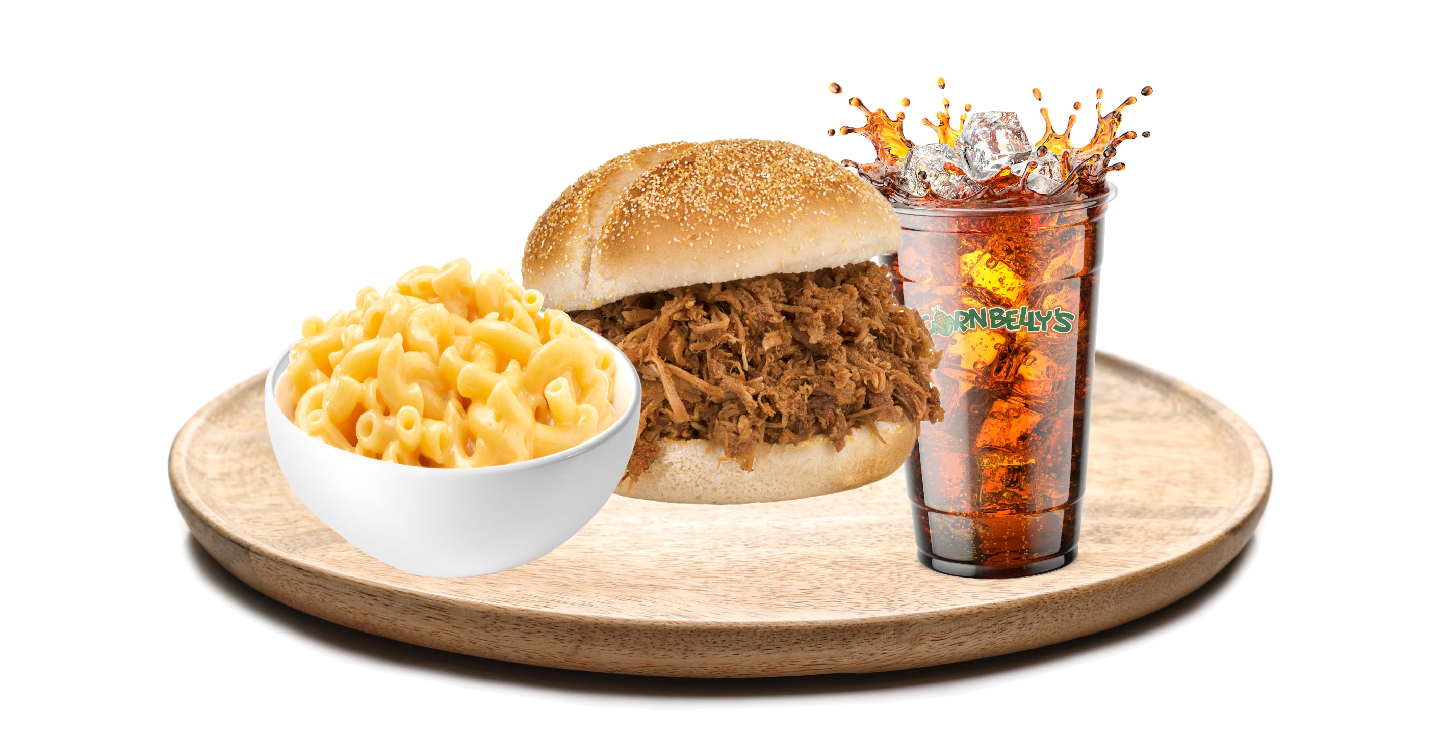 Combo Pulled Pork Sandwich