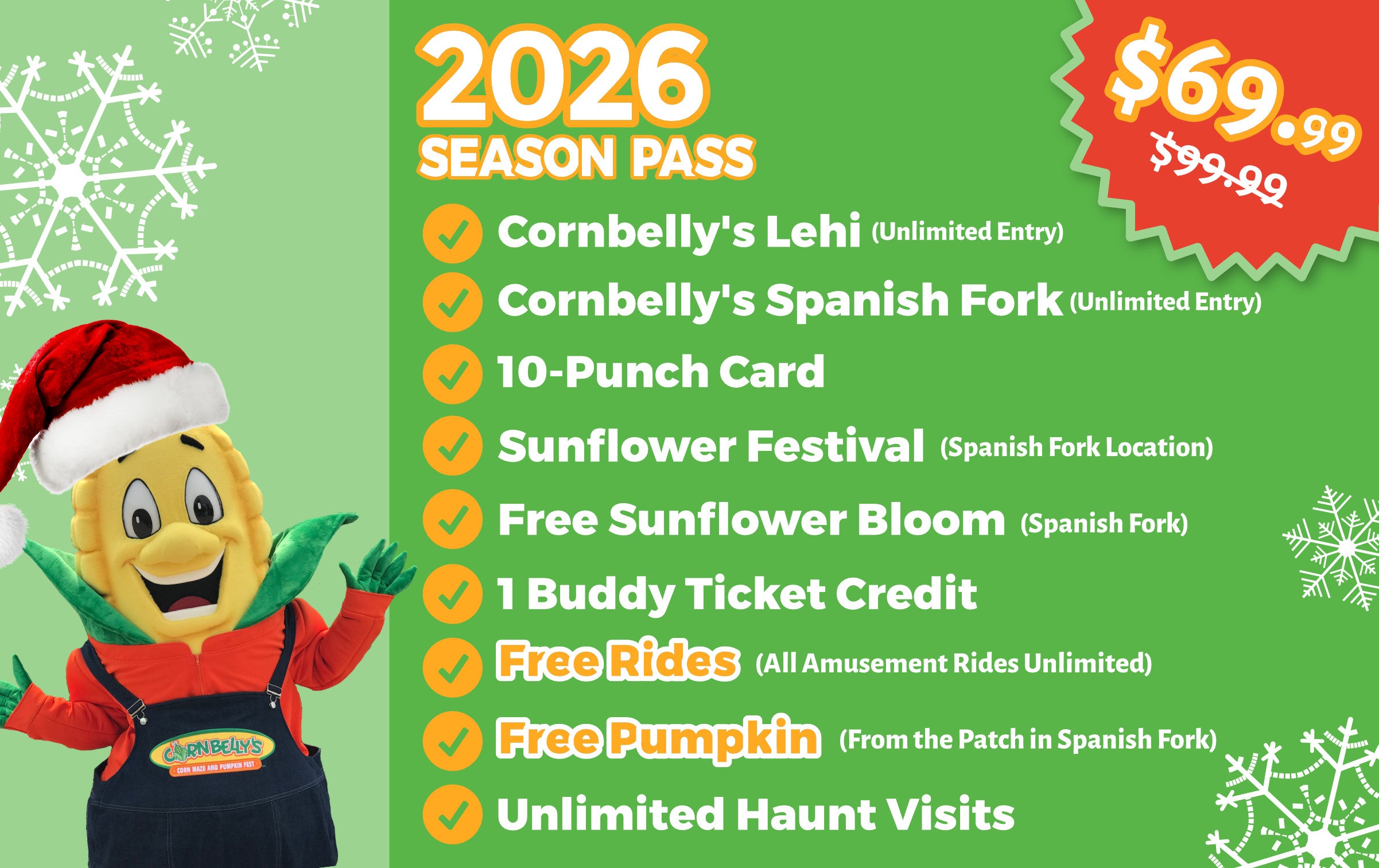 2026 Season Pass - Holiday Sale