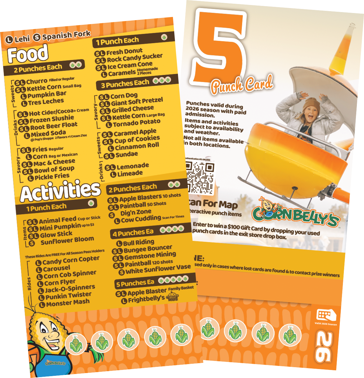 5 Punch Card Voucher