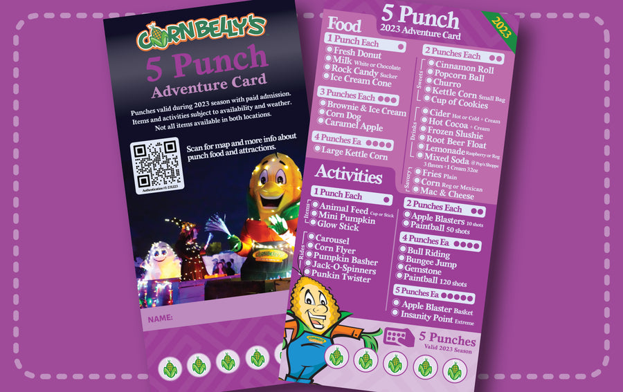 CornBelly's Punch Card