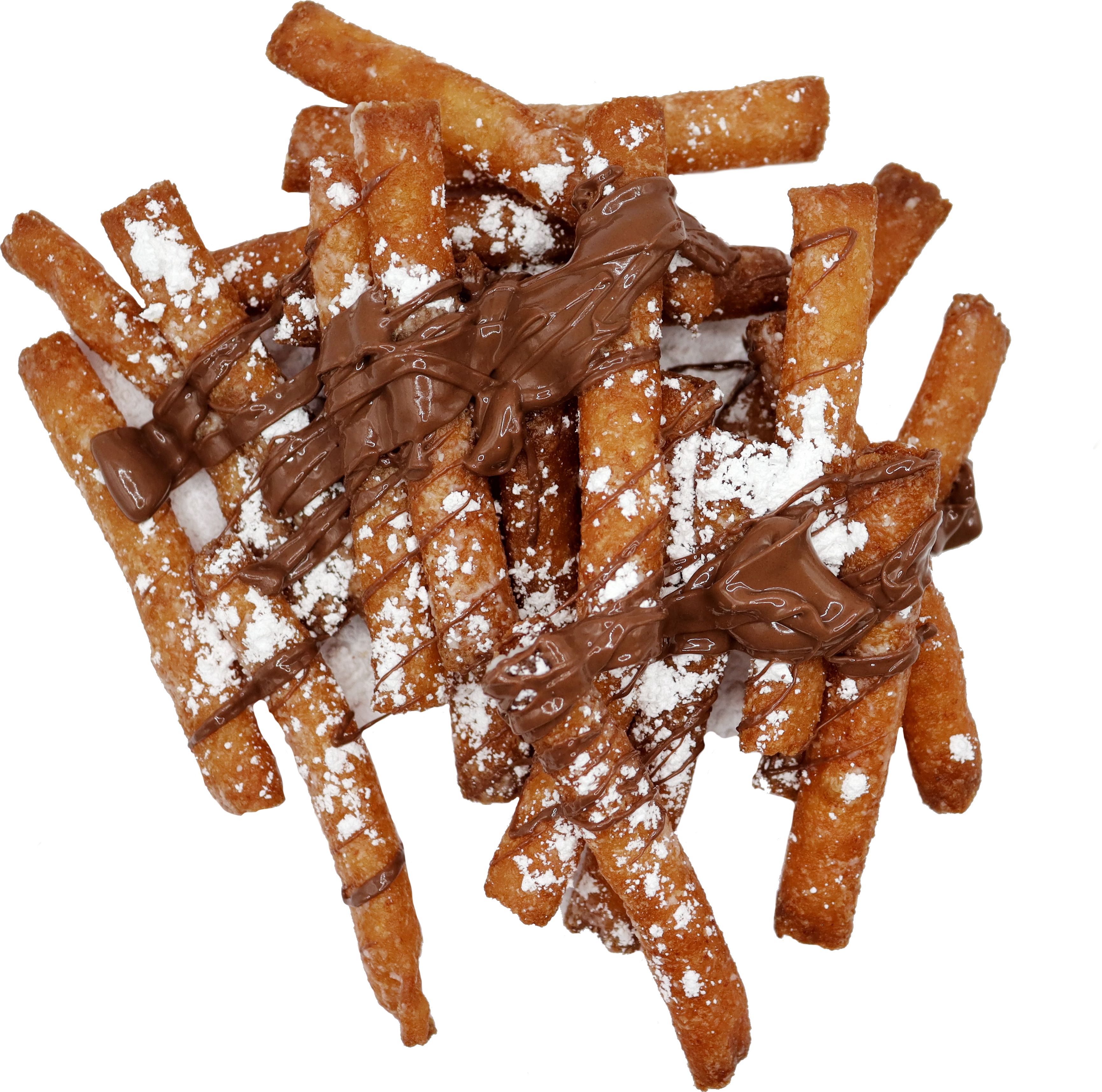 Nutella Funnel Cake Fries