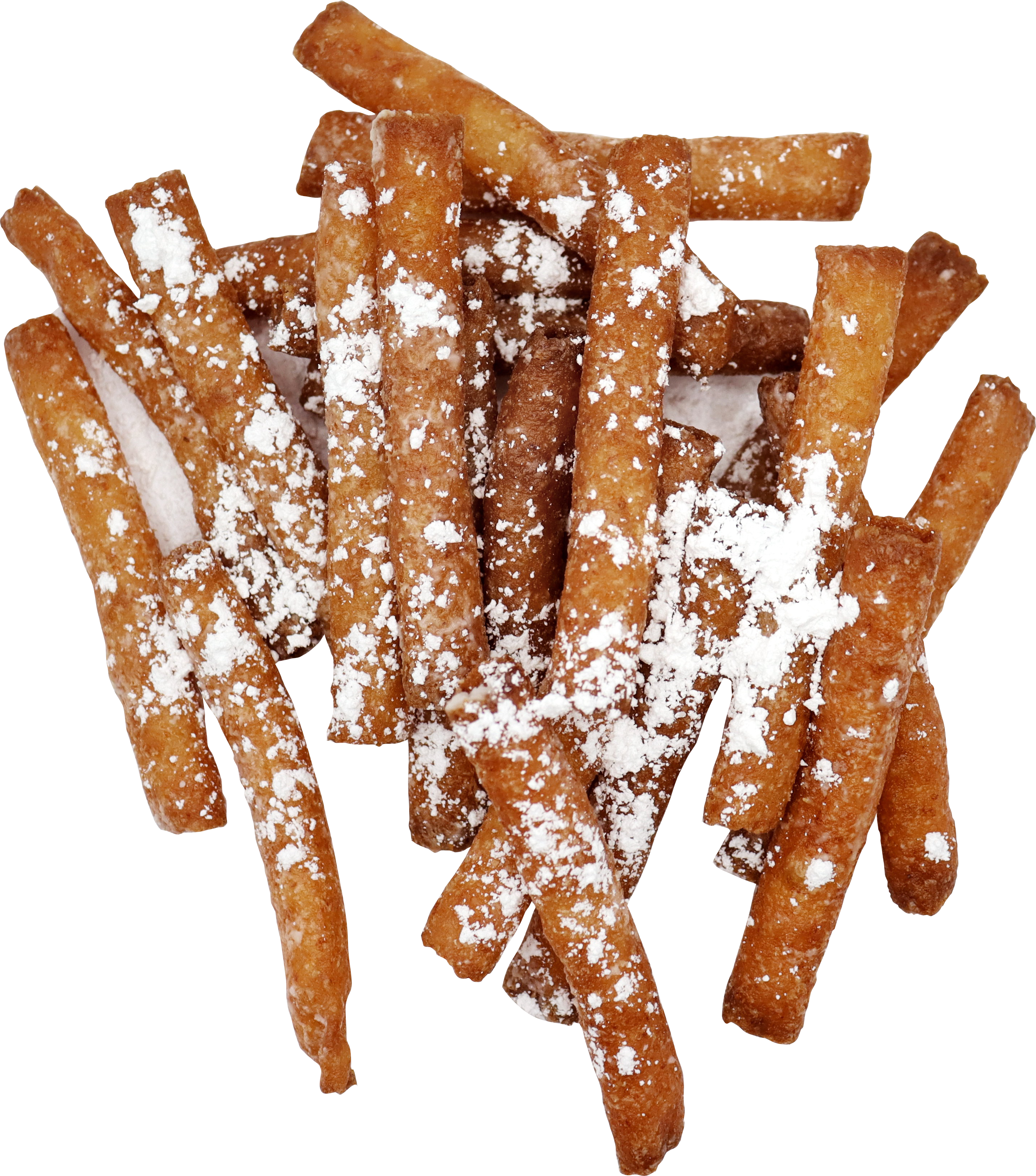 Powdered Sugar Funnel Cake Fries