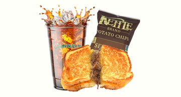 Combo Pork Grilled Cheese Sandwich Pork with Chips