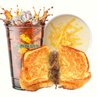 Combo Pork Grilled Cheese Sandwich Pork with Cula Flower