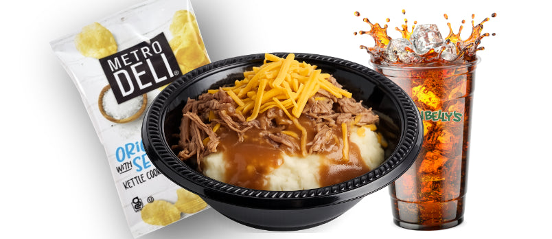 Combo Pot Roast Sundae