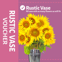 Rustic Vase Voucher