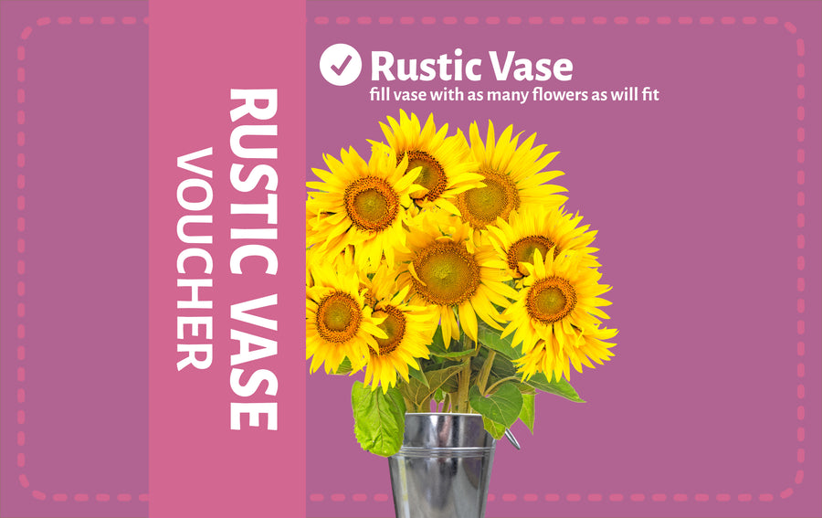 Rustic Vase Voucher