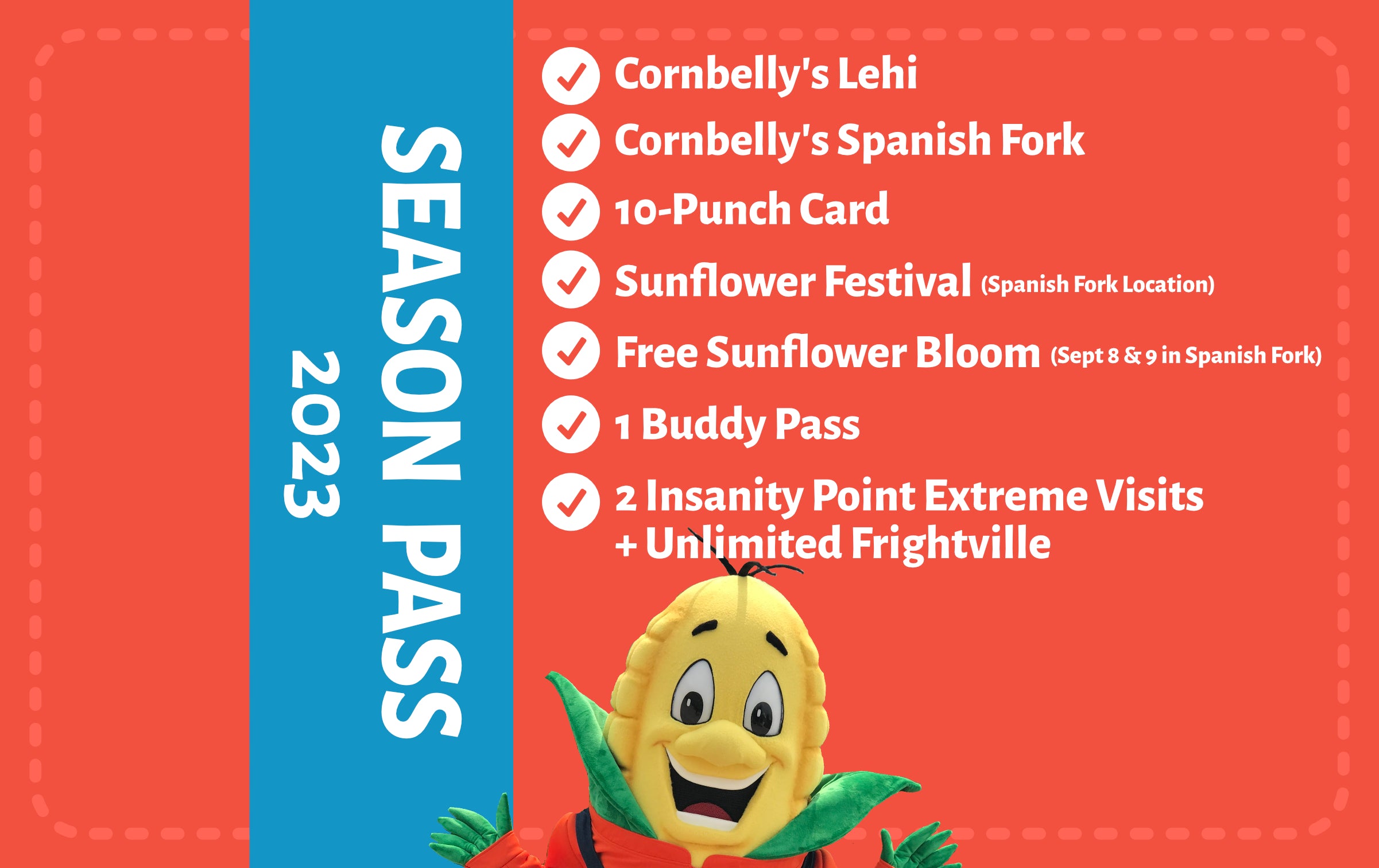 Season Pass 2025 Cornbelly's