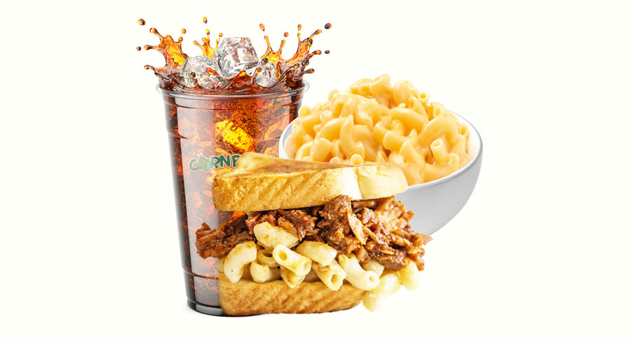 Combo Pork Grilled Mac & Cheese